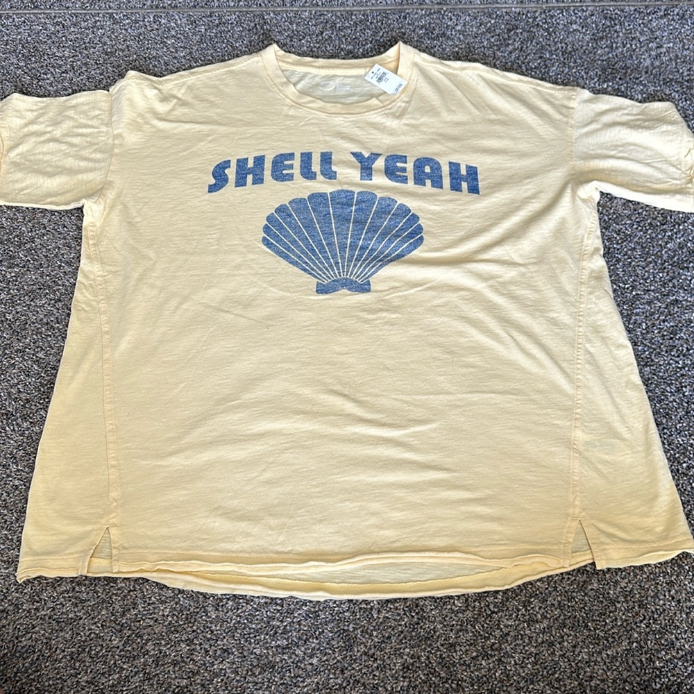 nwt aerie oversized tee